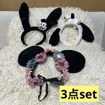 감사 sale 8161 Disney 3점 set 미니 귀 디자인 머리띠