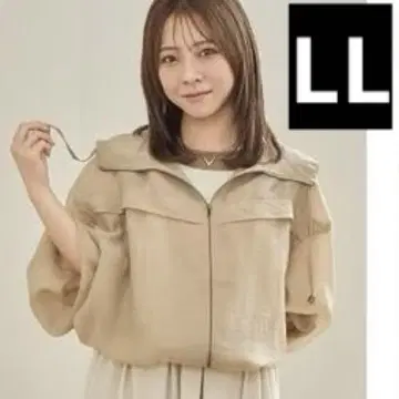 시마무라 tal yumi 마운틴 파카 블루종 연한 브라운 LL