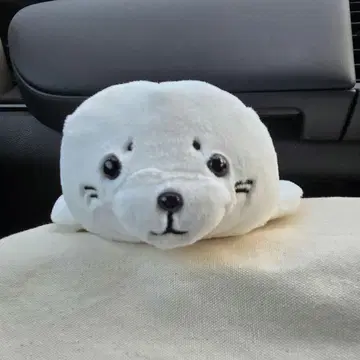 파이터즈 물범 봉제 인형 복권 미즈노 선수 4등