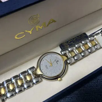 새상품 CYMA 시마 Sealord 시로드 쿼츠 시계 남성용 411