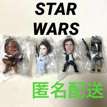 익명 배송 STARWARS 플라플라 마스코트 part2 가챠 4개 세트