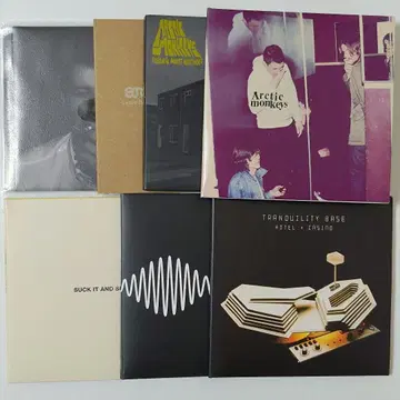 [ CD ] Arctic Monkeys 7장 세트 일부 케이스 없음