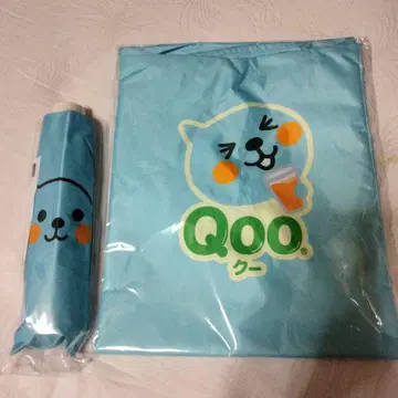 Qoo 변신 레인 판초 & 접이식 우산