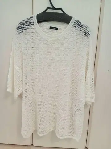 The rejoice 메쉬 풀 니트 화이트 화이트 새상품