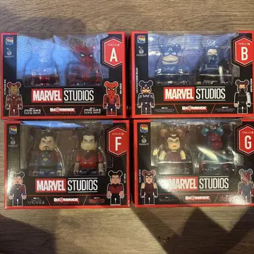 MARVEL 베어브릭 BE@RBRICK 제일복권 A, B, F, G상