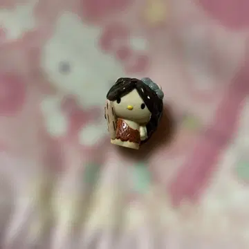 레어 헬로키티 원시인 소프트 비닐 희귀 피규어 일광화상 키티 레트로