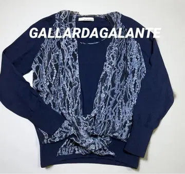 GALLARDAGALANTE 개럴개런트 실크 니트 긴팔