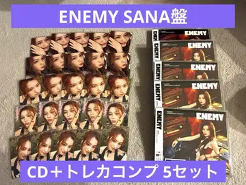 TWICE ENEMY SANA반 트레이딩 카드 컴프 5세트
