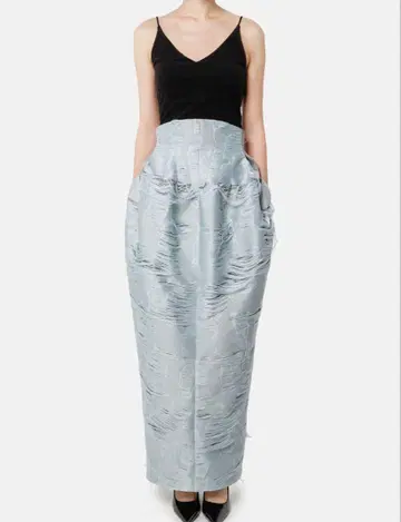 IRENE Ochoko Maxi Skirt 블루 36
