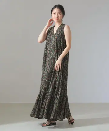 정품 [ MARIHA ] 36S 별주 여름의 달그림자 프린트 원피스