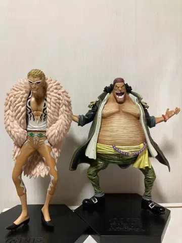 ONE PIECE 원피스 칠무해 피규어 도플라밍고 검은 수염 2체 세트