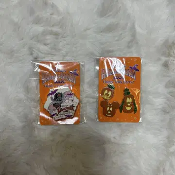 디즈니 할로윈 핀 배지 세트