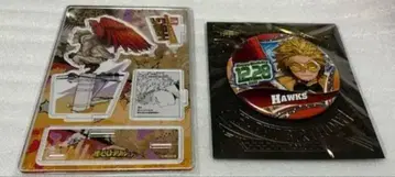 나의 히어로 아카데미아 호크스 생일 캔뱃지 명장면 디오라마 피규어