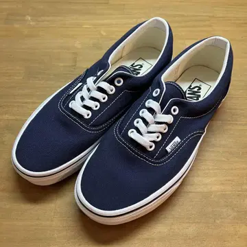 하자품 새상품 VANS ERA 25cm NAVY
