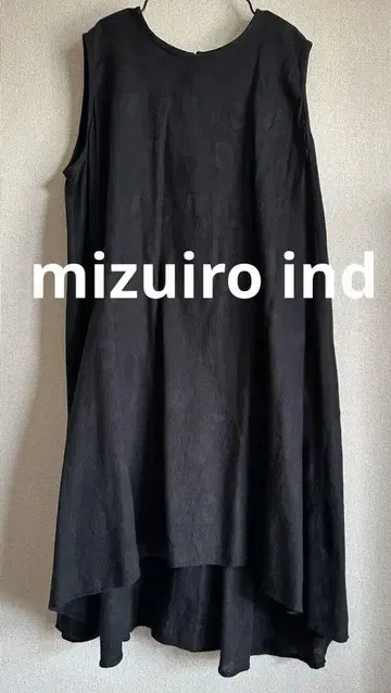 mizuiro ind 미즈이로 인드 코튼 린넨 원피스 일본제