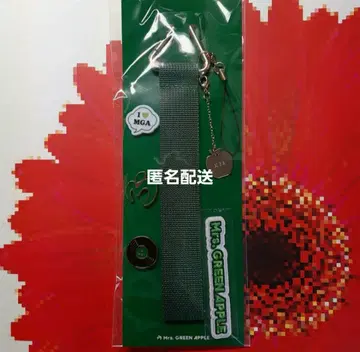 Mrs. GREEN APPLE 데코레이션 스트랩 그린 가격 인하 불가