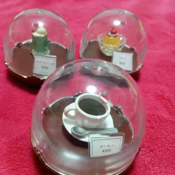 레트로 찻집 반지 컬렉션 3개 세트