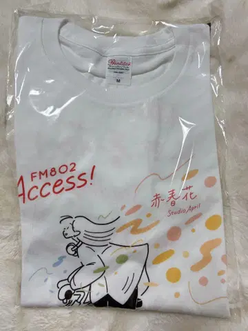 FM802 카타오카 켄타 적춘화 T셔츠