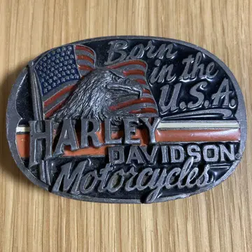 Harley-Davidson 벨트 버클 1991년 USA 정품