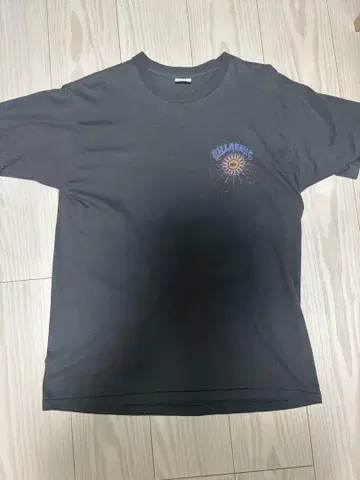 BILLABONG 그래픽 T셔츠 구제 의류 made in USA 제