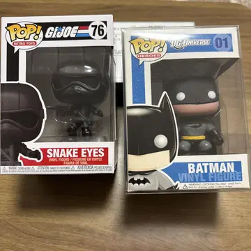 FUNKO 스네이크 아이즈 & 배트맨 피규어 세트