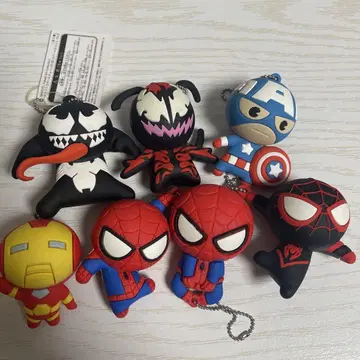 marvel 마스코트 키링 7종 묶음 판매