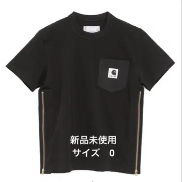 [ 새상품 ] sacai Carhartt WIP T-Shirt Black
