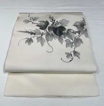 [가을 패션용] 미사용 순수 실크 시오제 나고야 오비