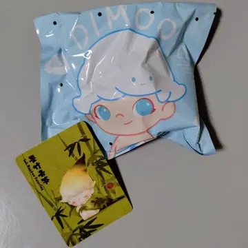 잉크 대나무 페인팅 POPMART DIMOO 일잔풍월