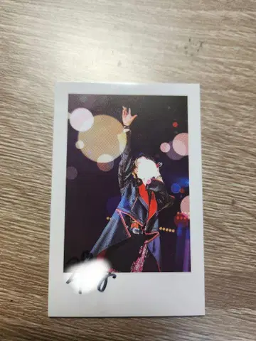 이레우스 리우라 친필 사인 폴라로이드