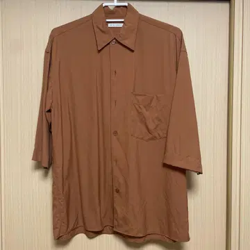 UNITED ARROWS 썸머울 5슬리브 셔츠 사이즈 S