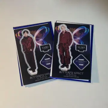 BUTTERFLY EFFECT 아크릴 스탠드 야기 유세이 사토 다이키