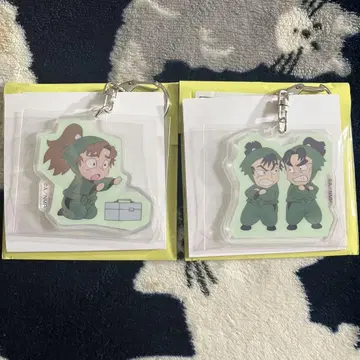 닌타마 란타로 군사 체험전 아크릴 키링 젠포지 잇사쿠 식만류삼랑 시오에