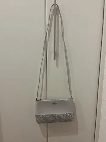 Kate spade 그레이 글리터 숄더백