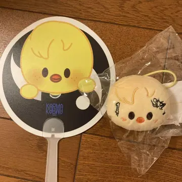 포가리 네임택 팝업 부채