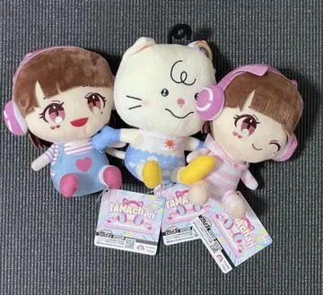 TAMAchan 앉아 봉제 인형 전 3종 세트