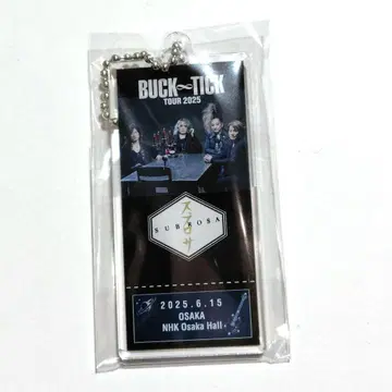 BUCK-TICK 스브로사 회장 한정판 아크릴 키링 오사카