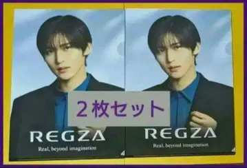 REGZA 클리어 파일 메구로 렌 2장 세트