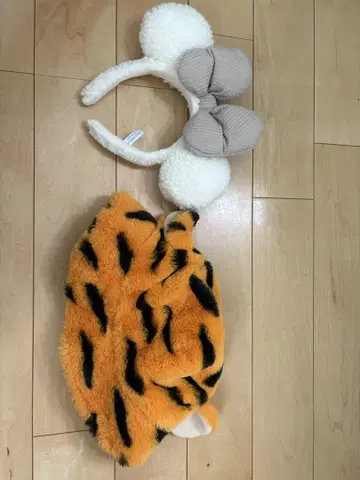 셰리메이 머리띠와 티거 모자 세트