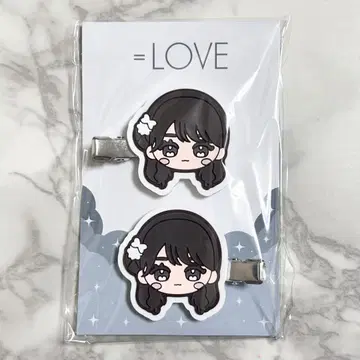 =LOVE 이코러브 8주년 사사키 마이카 보석 의상 앞머리 클립