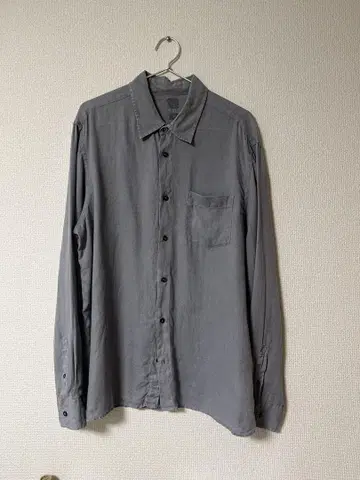 Made in Italy Linen shirt grey