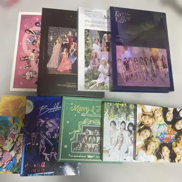 TWICE CD DVD 9종 세트