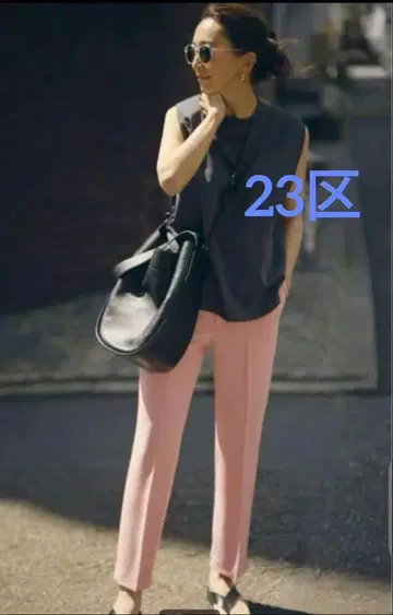 에디터 팬츠 핑크 타카하시 시즈나 x 23구