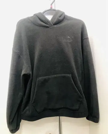 택 포함 새상품 미사용, PUMA 후드티 속기모 M 사이즈 블랙