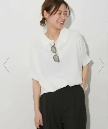 JOURNAL STANDARD relume 워셔블 돌먼 폴로 니트