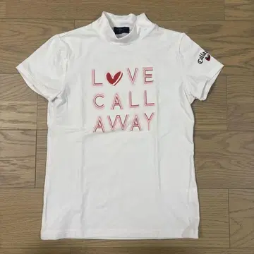 CALLAWAY T셔츠 S사이즈 화이트 캘러웨이 하트