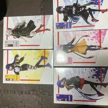 카미츠바키시 건설 중. 라운드 원 한정판 피규어 전 5종 세트