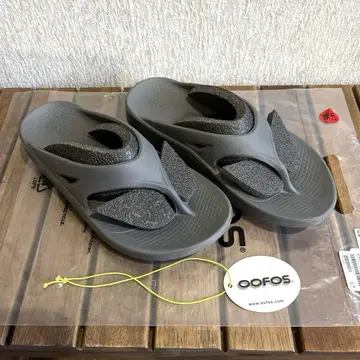 OOFOS 우포스 리커버리 샌들 M5/W7 24cm 그레이