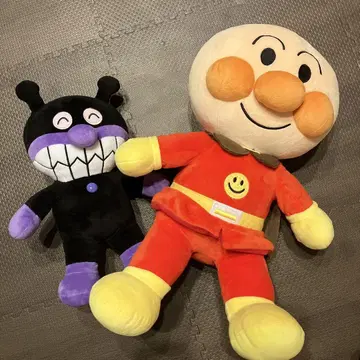 호빵맨 세균맨 봉제 인형 세트