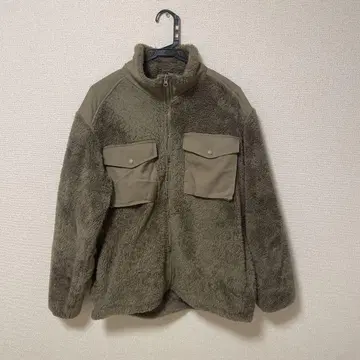 플리스 자켓 올리브 그린